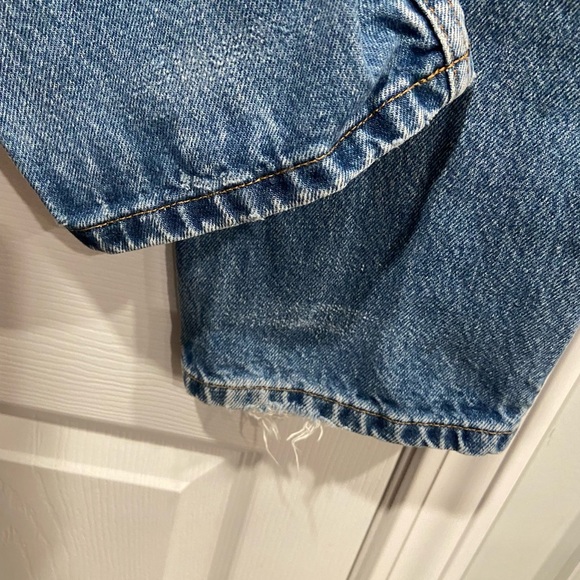 L.L. Bean Size 14 Double L Comfort Waist Medium Wash Cotton Denim Jeans - Picture 5 of 12